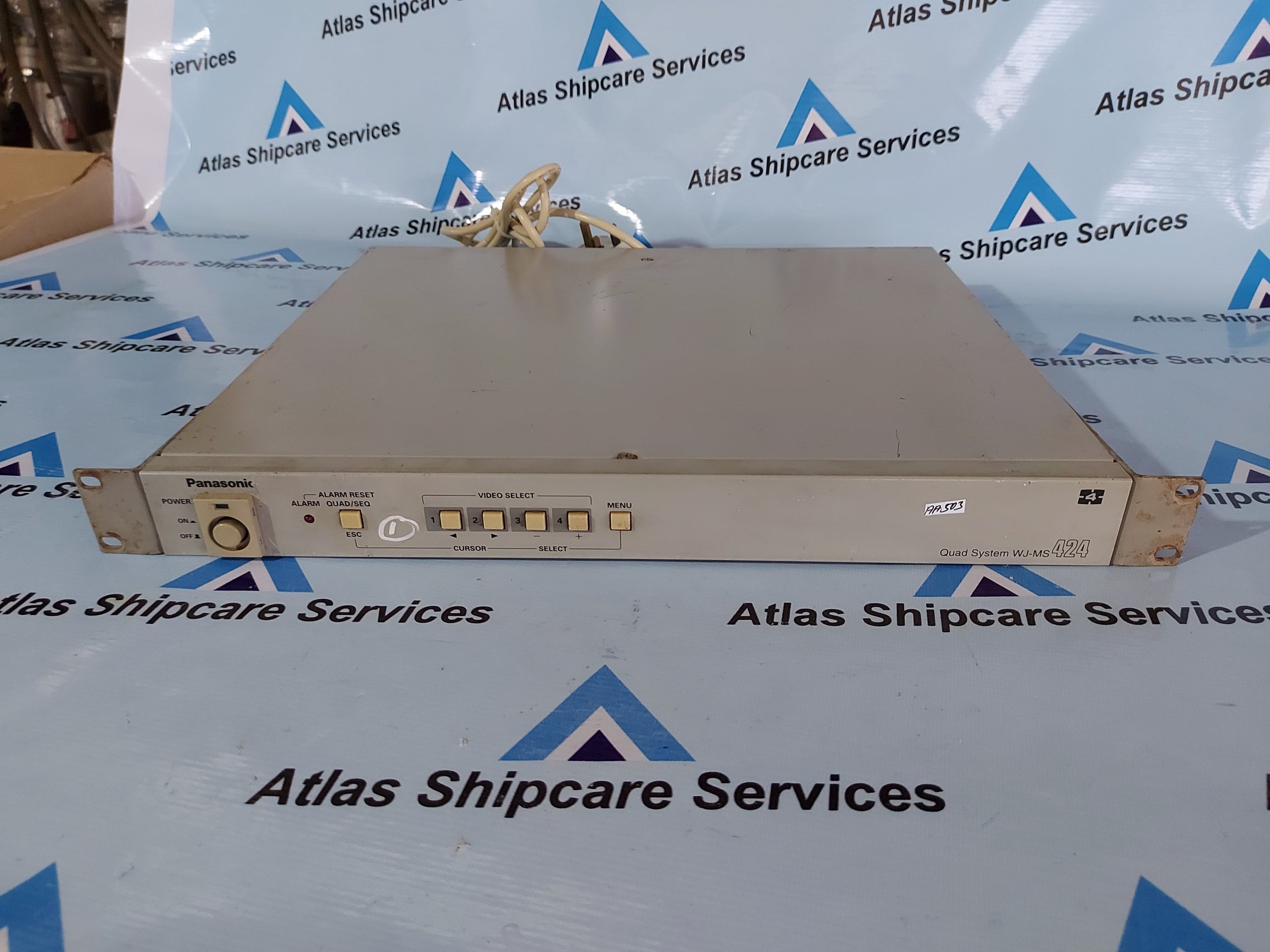 PANASONIC WJ-MS424/G COLOR QUAD SYSTEM DIGITAL VIDEO MULTIPLEXER